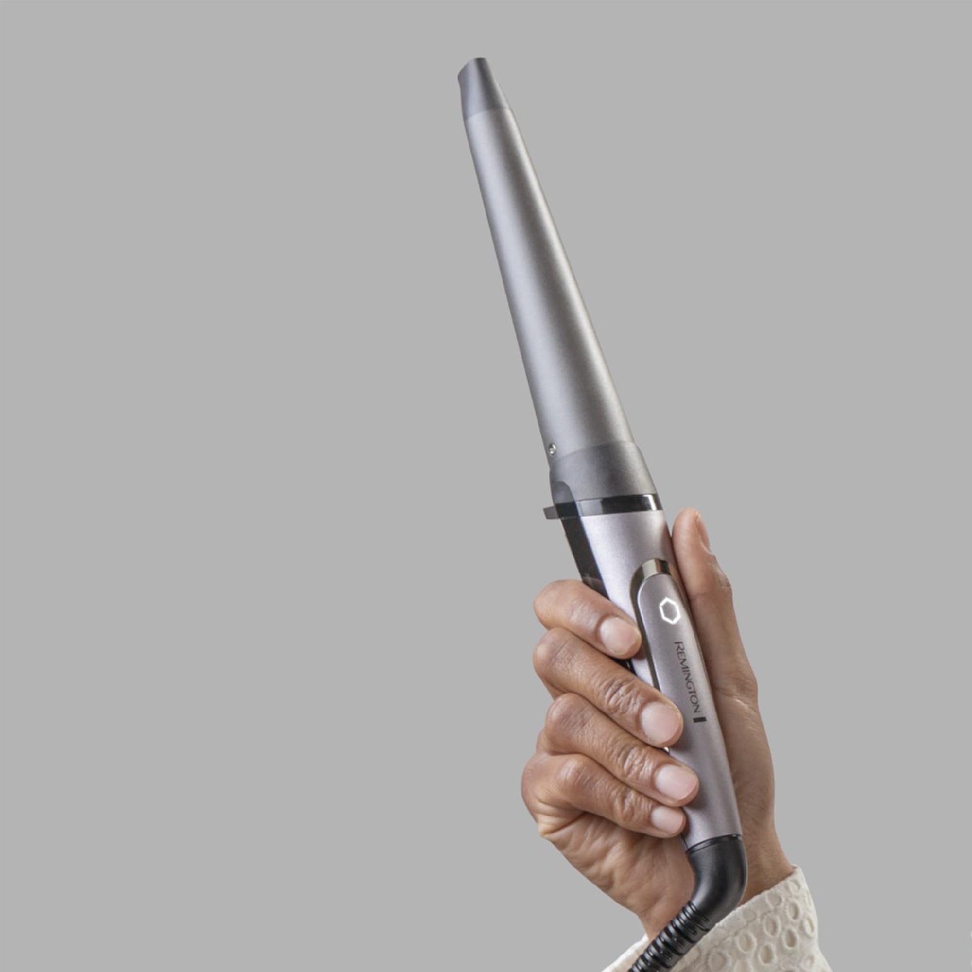 Remington Rizador cónico [19-32 mm, Intelligent StyleAdapt™ ajusta el calor al cabello] PROluxe You (cerámica y diamante, 9 ajustes de 130-210 °C, calentamiento rápido, rizos duraderos) CI98X8