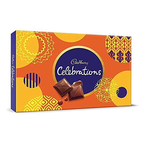 Image of CraftVatika Rakhi Gift for Brother and Bhabhi With Chocolate Pooja Coin Combo| Mor Pankh Rakhi for Men Boy Bhaiya Girls |Cadbury Celebrations with Rakhi with Chocolate Gift Pack Rakhi Set of 2