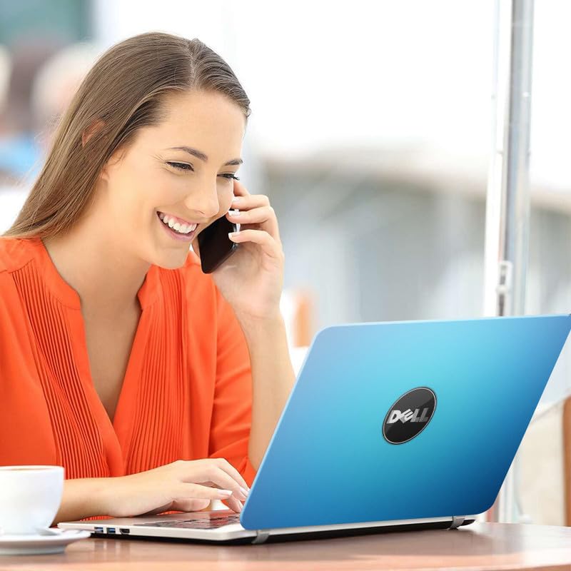 Image of Galaxsia DL748 Top+Wrist Pad Vinyl Laptop Skin /Sticker /Cover for 17 to 17.3 Inches Laptops Laminated-Removable-HD Quality Compatible for Dell (16.5x11 Inches)