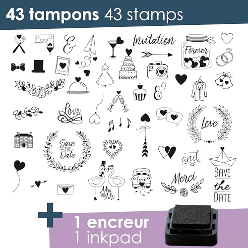 Aladine - Creative Stamp Hochzeit, 03702, Einheitsgröße