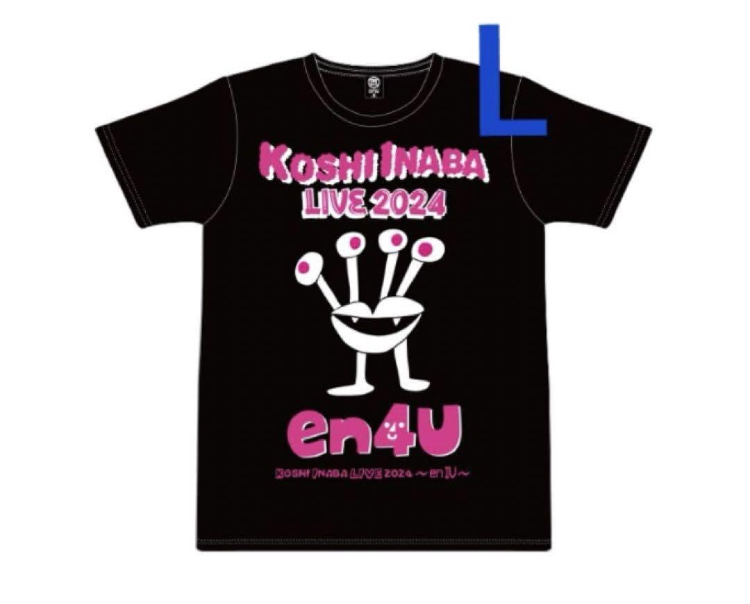 Amazon.co.jp: Koshi Inaba LIVE2024稲葉浩志 enⅣ Tシャツ L