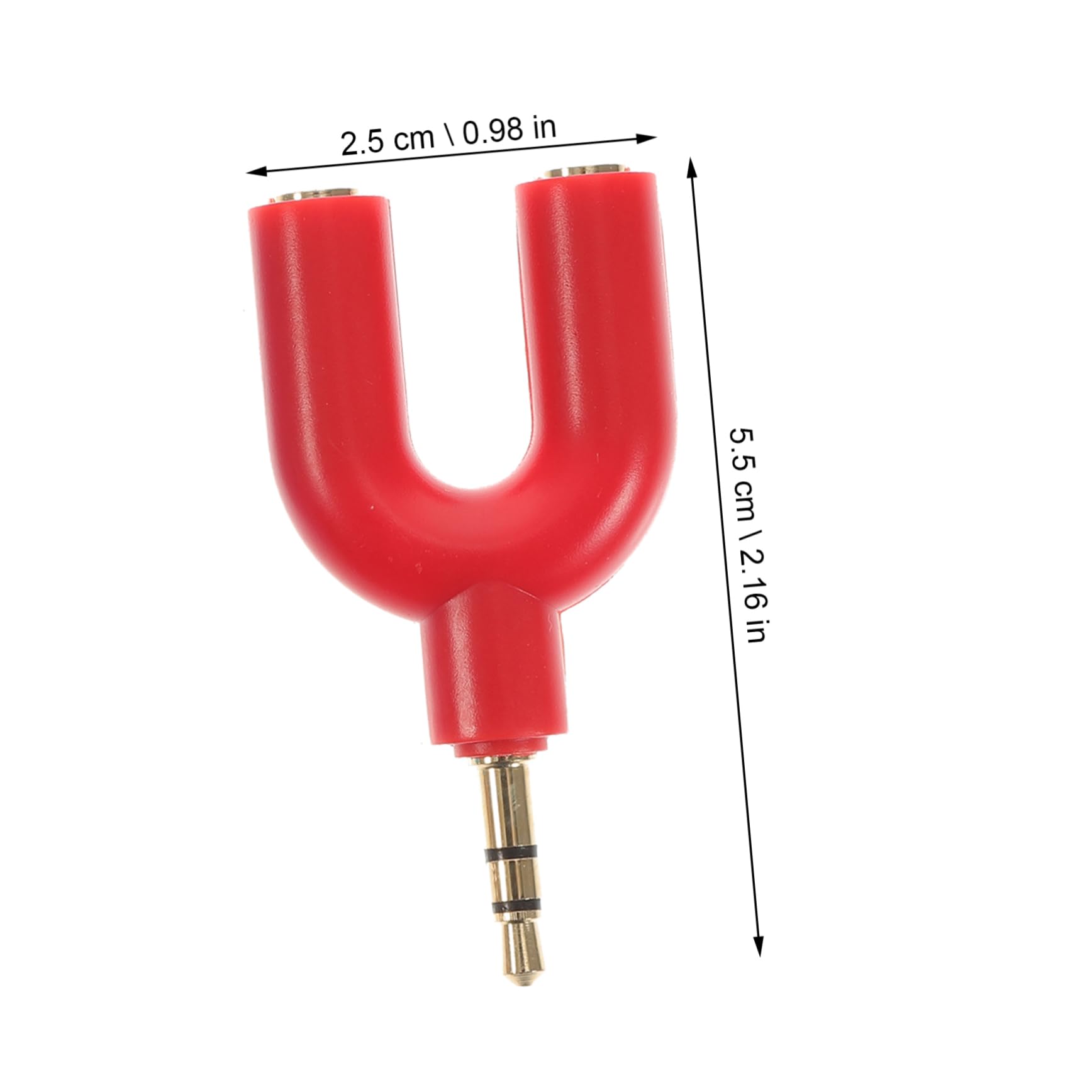 Gatuida Adattatore Audio Da 30 Pezzi Adattatore Jack Splitter Per Adattatori Per Cuffie Per Cuffie 1/2 Per ie 1/2 Amanti Del Rame Senza