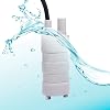 DC 12V Submersible Water Pump High Power Brush Motor Mini Submersible Pump 5M Pumping Head Low Noise Design for Garden Fountain Aquarium Rockery Water Feature Gray