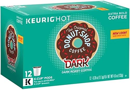 Donut Shop Extra Bold Dark Roast Keurig KCup Coffee (12 K-Cups)