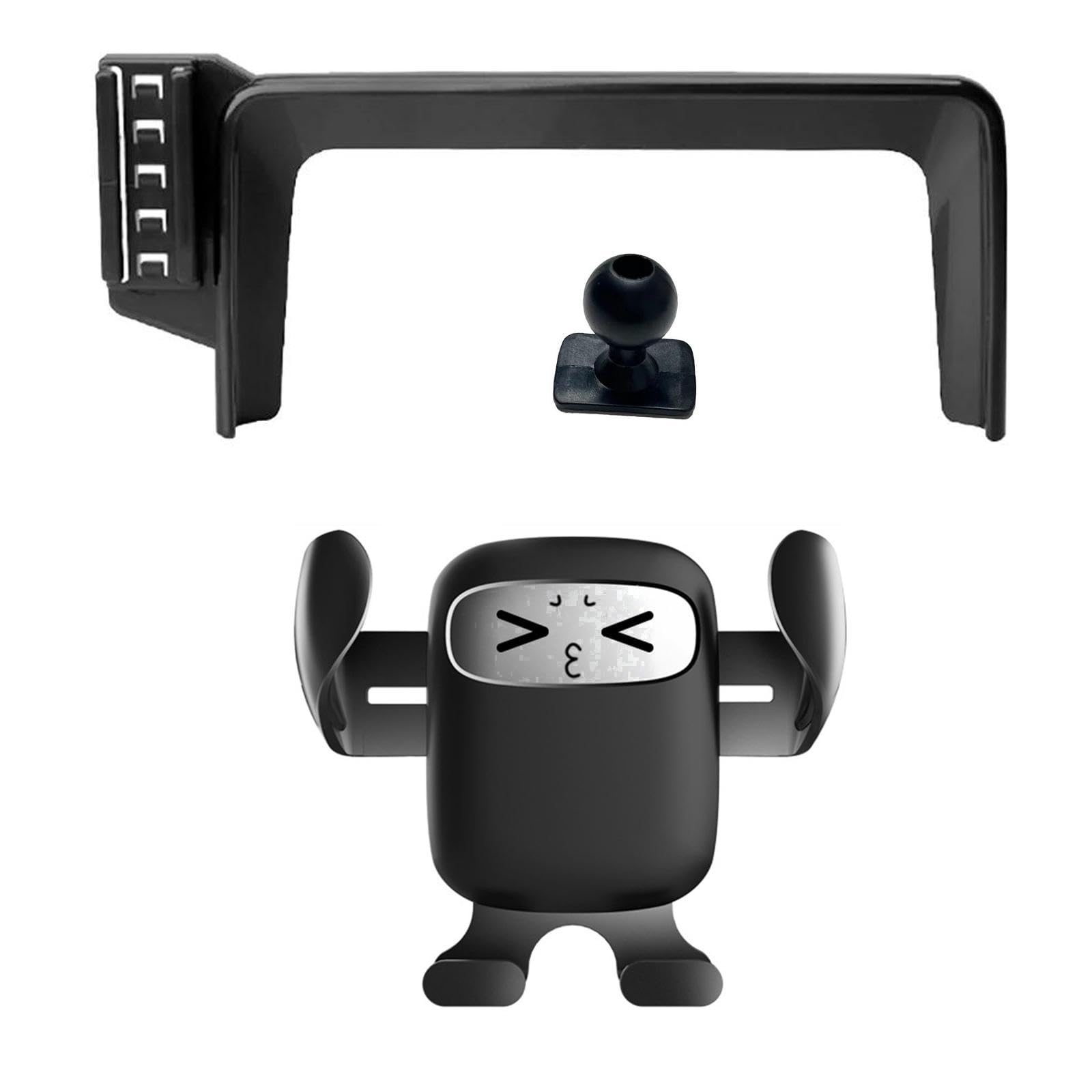 Uchwyt Samochodowy na Telefon dla Benz GLA X156 2016-2019, 8-calowy uchwyt samochodowy na telefon komórkowy, stojak na nawigację GPS (podstawa i uchwyt 2)