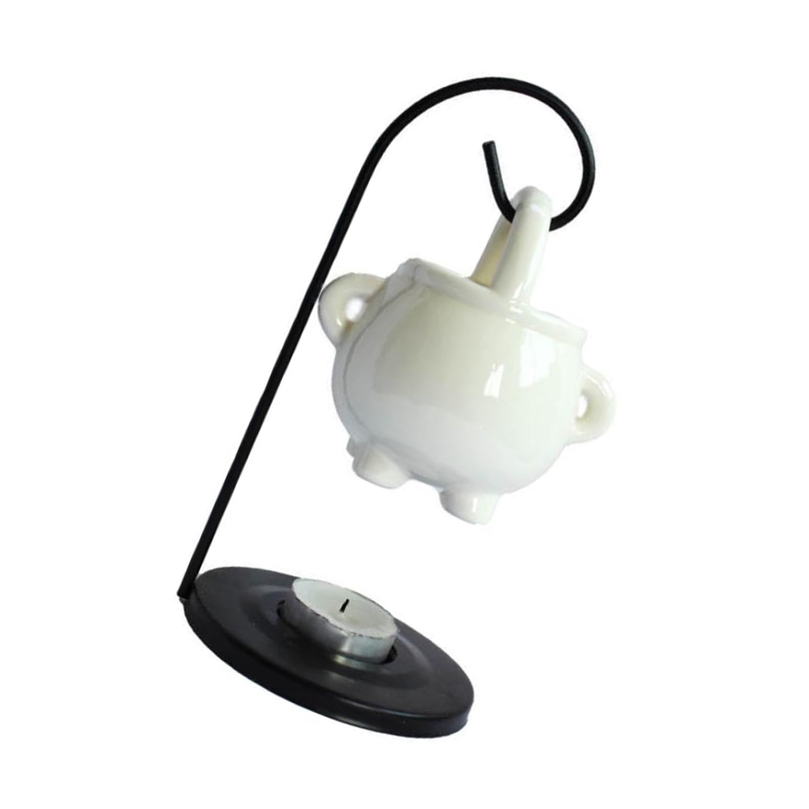 Ceramics Hanging Cauldron Essential Oil Burners and Tealight Stand for Essential Warmer Aromatherapies Diffuser Ceramics Warmer