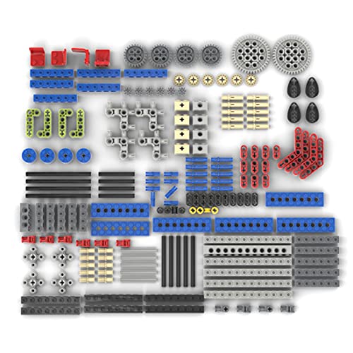 CALEN Technik Ersatzteile Set, 182Teile Ziegelmaschinen mit Löchern Technik Teile Set, Kompatibel mit Lego Technic – Bild 3