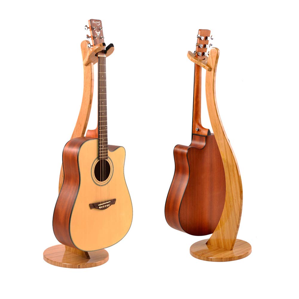 Supporto per Chitarra, Supporti per Chitarra Verticali Verticali in Legno, per Chitarra Classica Acustica Chitarra Elettrica, Negozio di Chitarre, Studio
