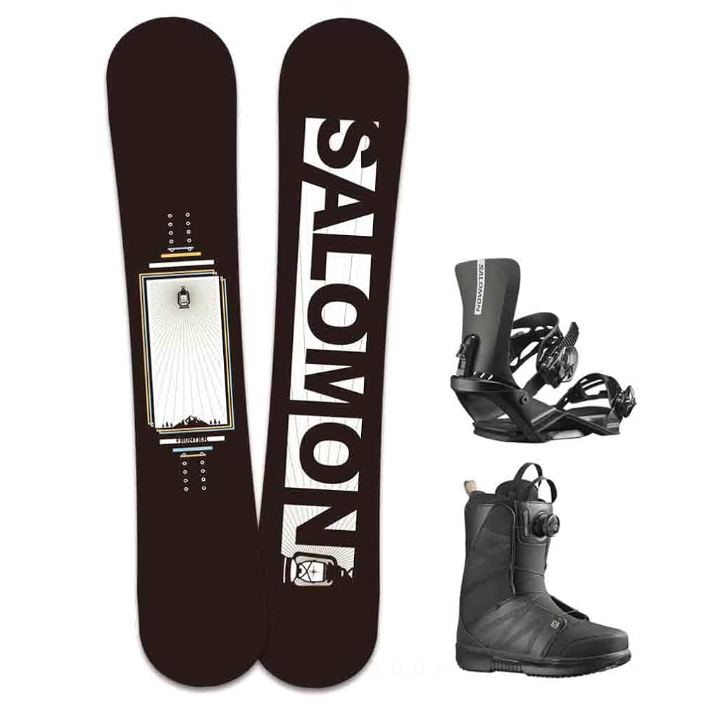 サロモンスノーボードビンディングセット SNOWBOARD SET｜☆スノーボード＋バインディング 2点セット
