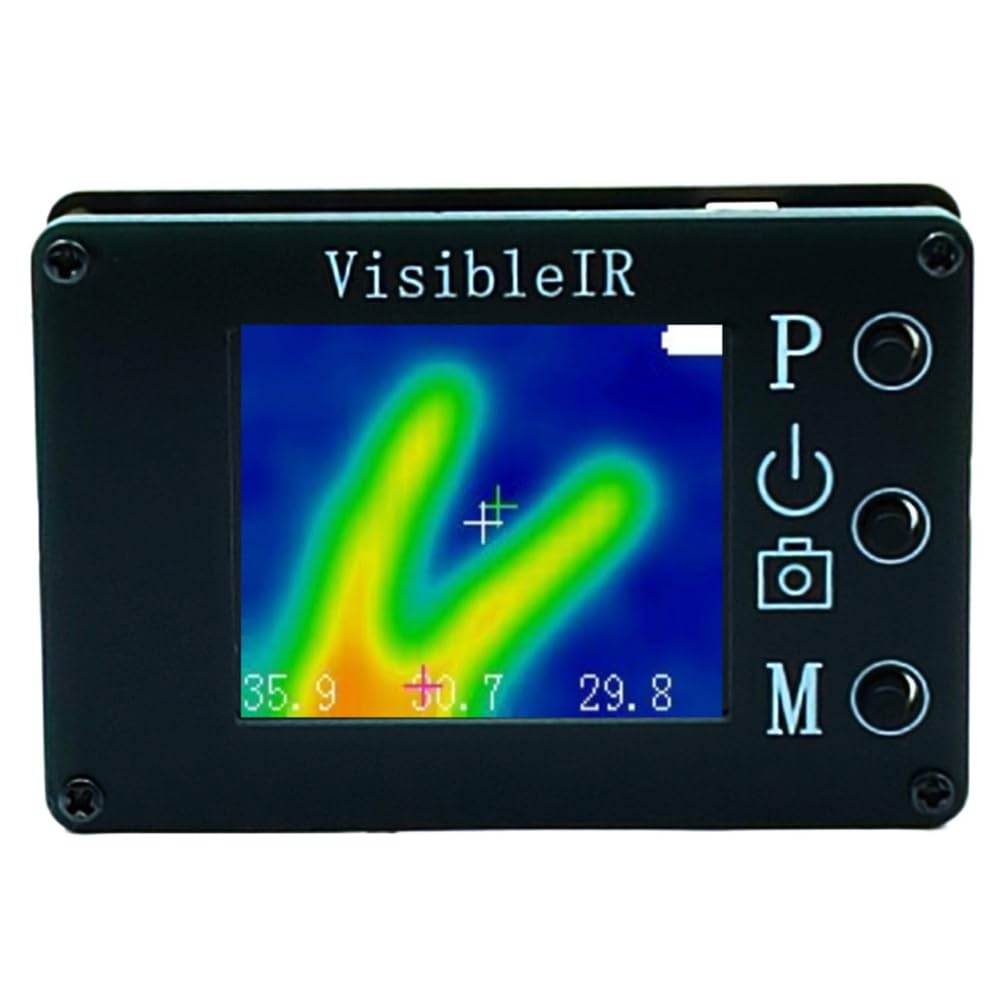 UDSKNV[KSL IR B18 Thermal Imager, 32x24 Infrared and Visible Light Camera Fusion- Visible Light Detection Range of- 40° C to 300° C Detector