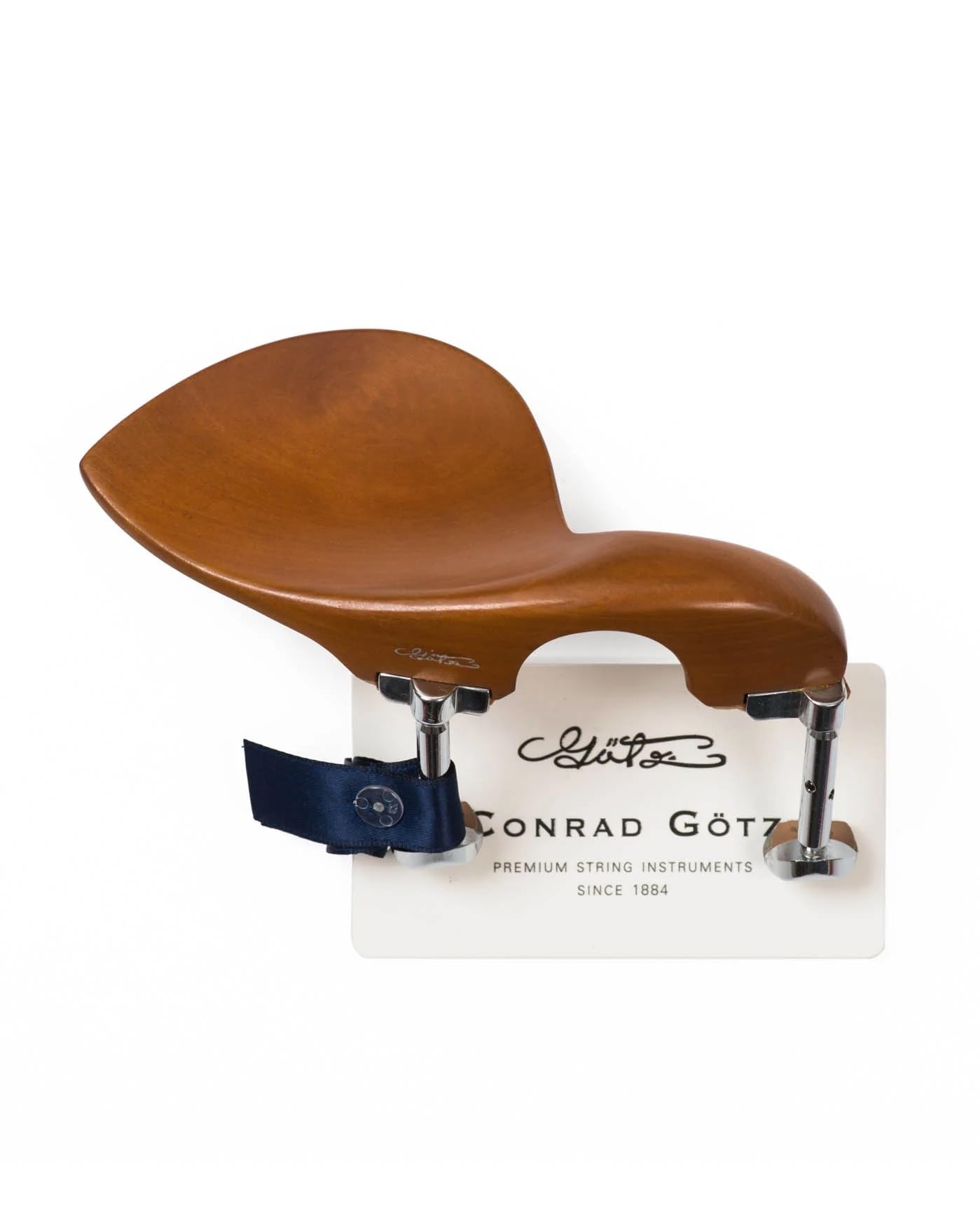 Conrad Gotz ZK1594 Chinrest Stradivari per violino, bosso