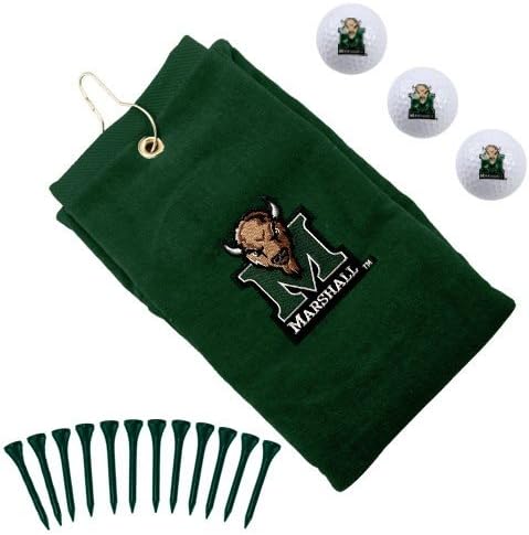 Marshall Thundering Herd Embroidered Golf Towel Gift Set