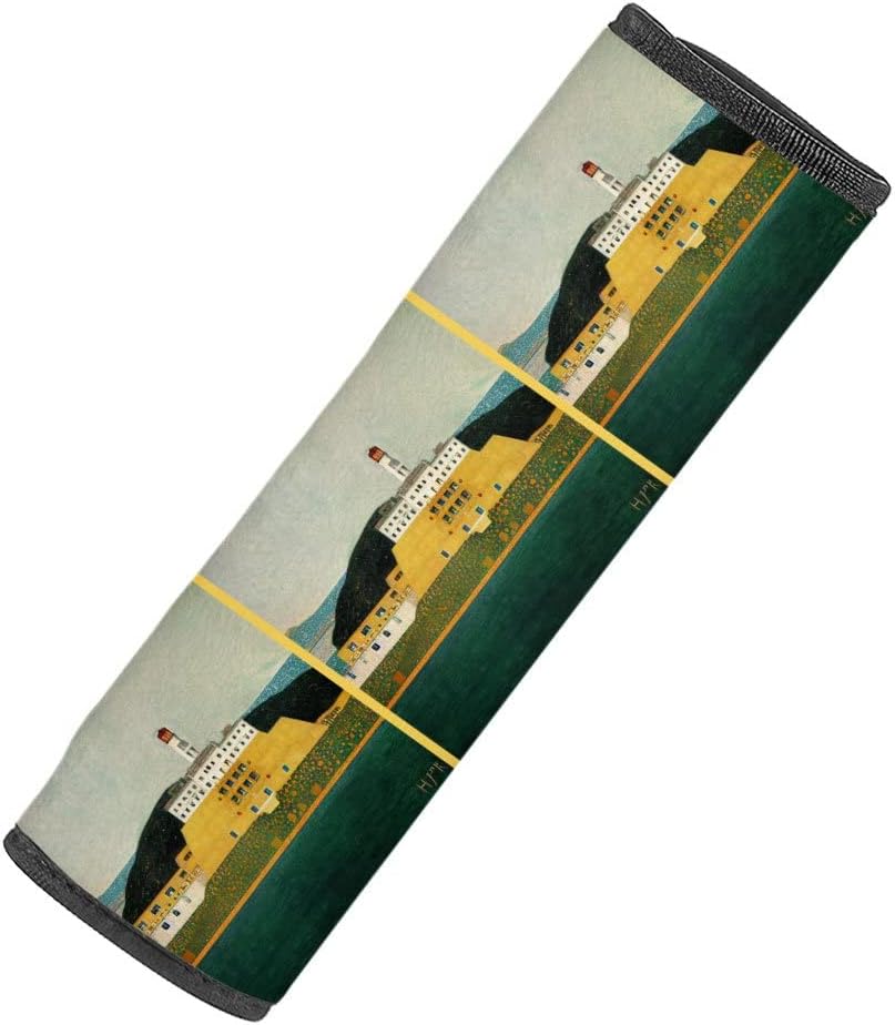 Alcatraz Car Seat Belt Pads - San Francisco Seat Belt Cover - California Seat Belt Cover