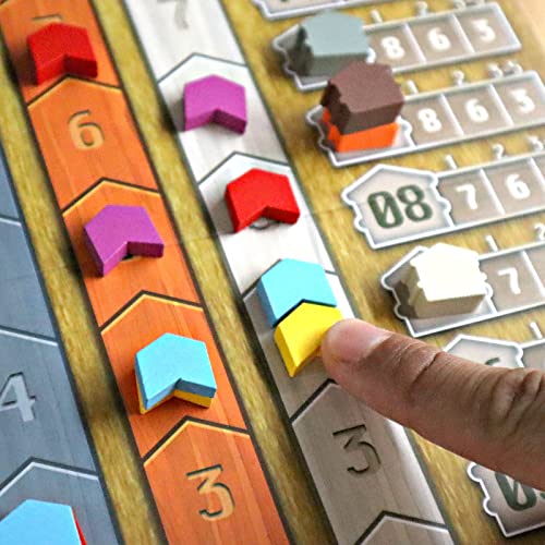 Mini Express juego de mesa estratégico para 1-5 jugadores miniatura 4