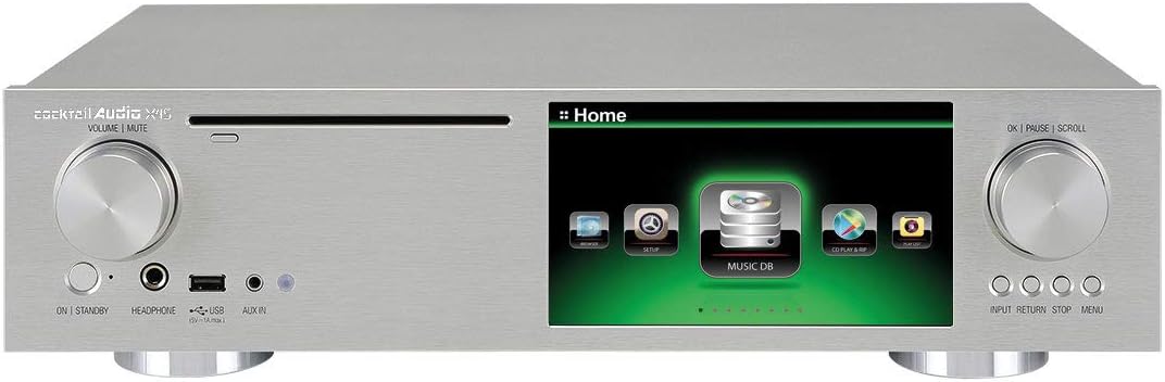 X45 Roon Ready High-Resolution Audio Player and DAC (Silver)