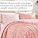 Southshore Fine Living, Inc. Extra Long Twin Comforter, Oversized Bedding Set, Down Alternative Paisley Bedspread, Reversible Bed Comforter, Twin/XL Comforter & Matching Pillow Sham, Coral/White