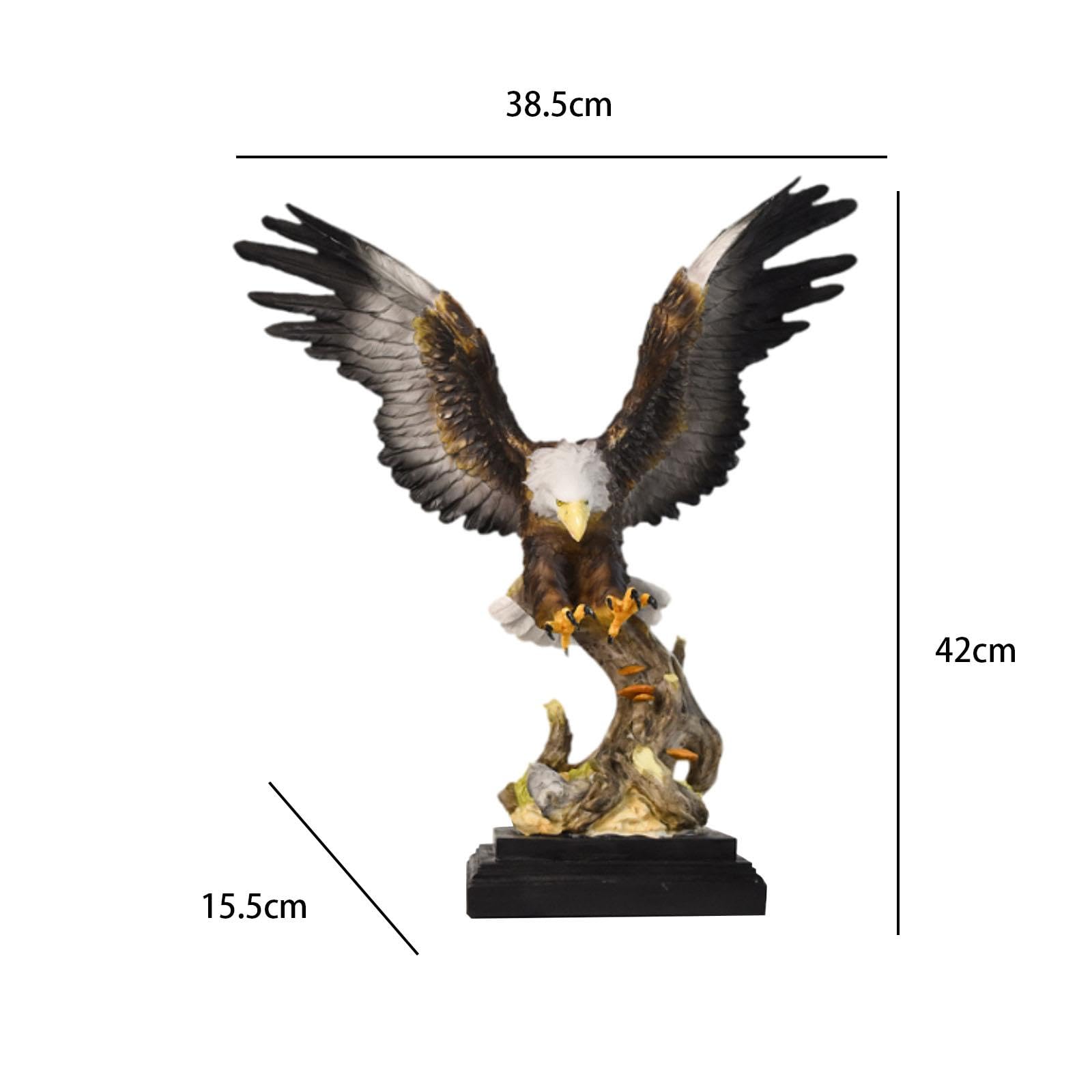 Statua di in Resina, Oggetto Da Collezione, Realizzata a Mano, Ideale per Scrivania, Ufficio O Casa, Regalo per Uomo, Volante38.5x15.5x42 cm
