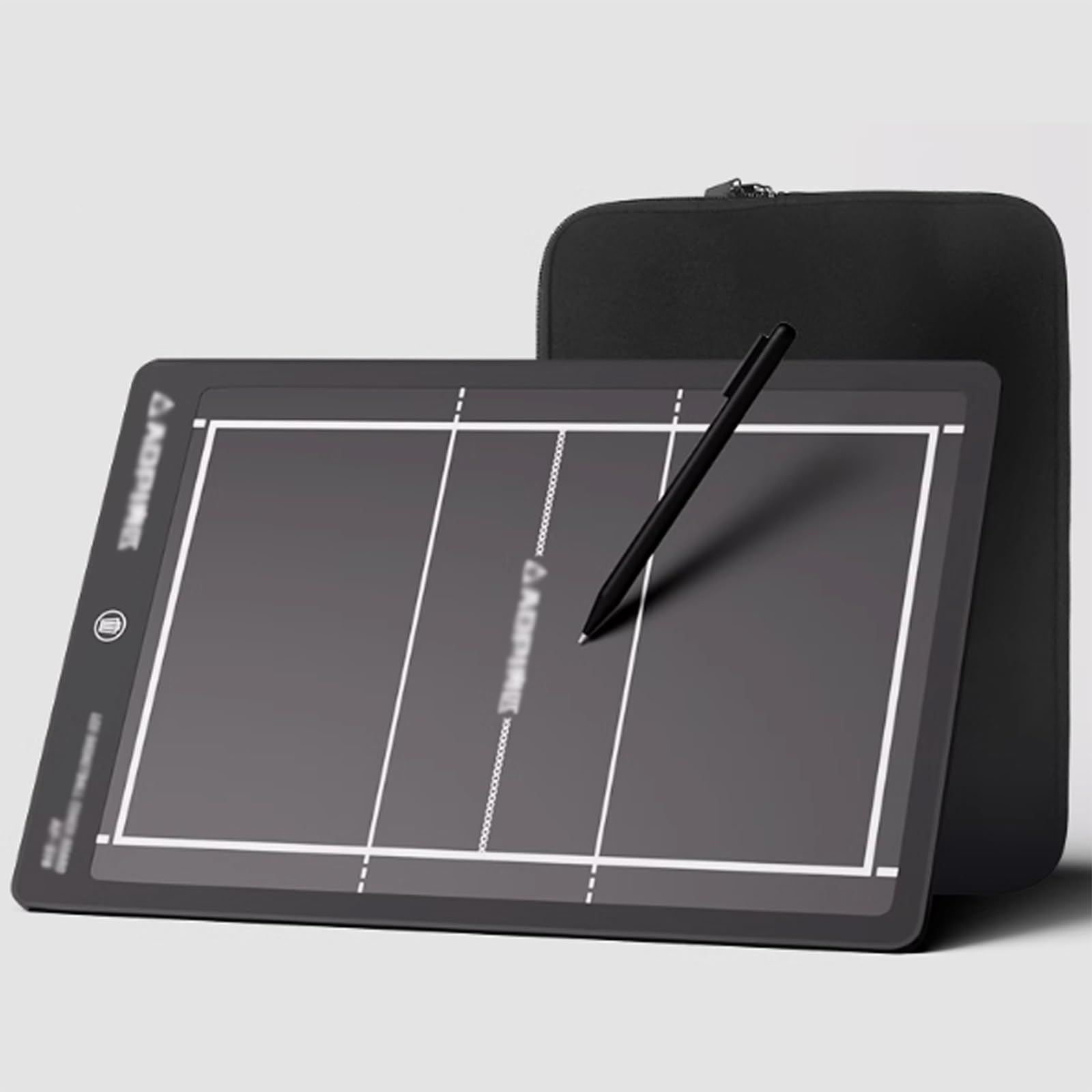 Lavagna Tattica Elettronica LCD per Pallavolo, Lavagna per Allenatori di Pallavolo, con Penna Stilo, Leggera e Portatile, per Spiegazioni Tattiche