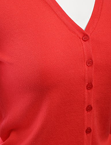 Image of LALABEE Women's V-Neck Long Sleeve Button Down Sweater Cardigan Soft Knit(S-XXL)