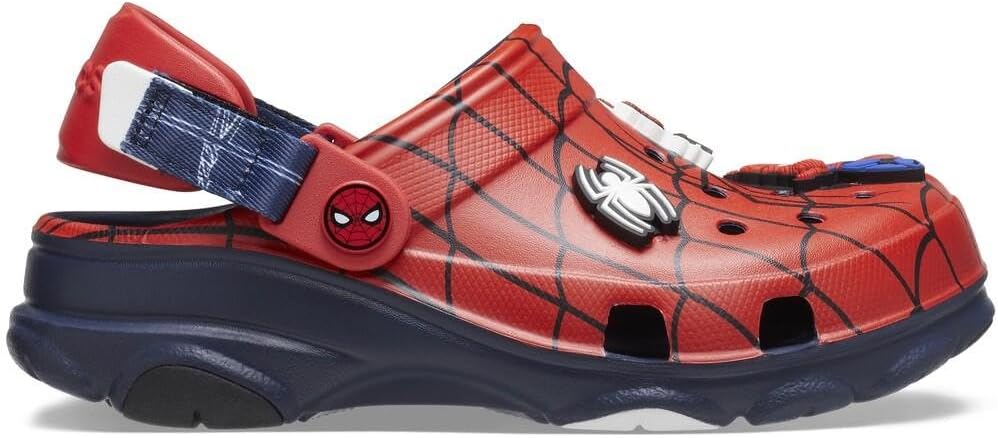 Crocs Zuecos clásicos unisex todo terreno Spiderman para niños