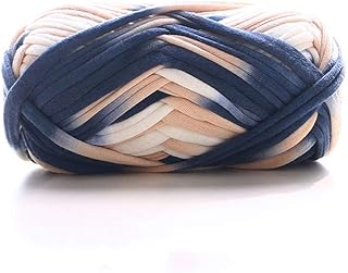 T-Shirt Yarn,Trapilho,Zpagetti Yarn,Pet Cave T Shirt Yarn,Spaghetti Yarn,Tshirt Yarn,Recycled Yarn,Fabric Yarn DIY Knit Basket Crochet Bag Materials 100g