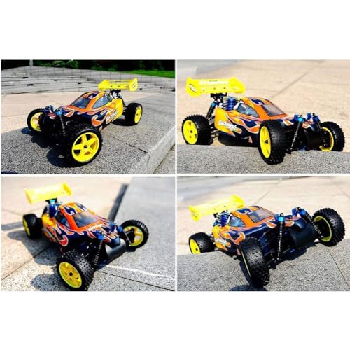 Bingxmf B9996 1/10 Nitro Rc Car For Adult 75Cc Oil-Powered Two Speed Rc Crawler Truck, 4Wd Off Road Buggy Nitro Gas Power Remote Control Car Hobby Toys thumb #1