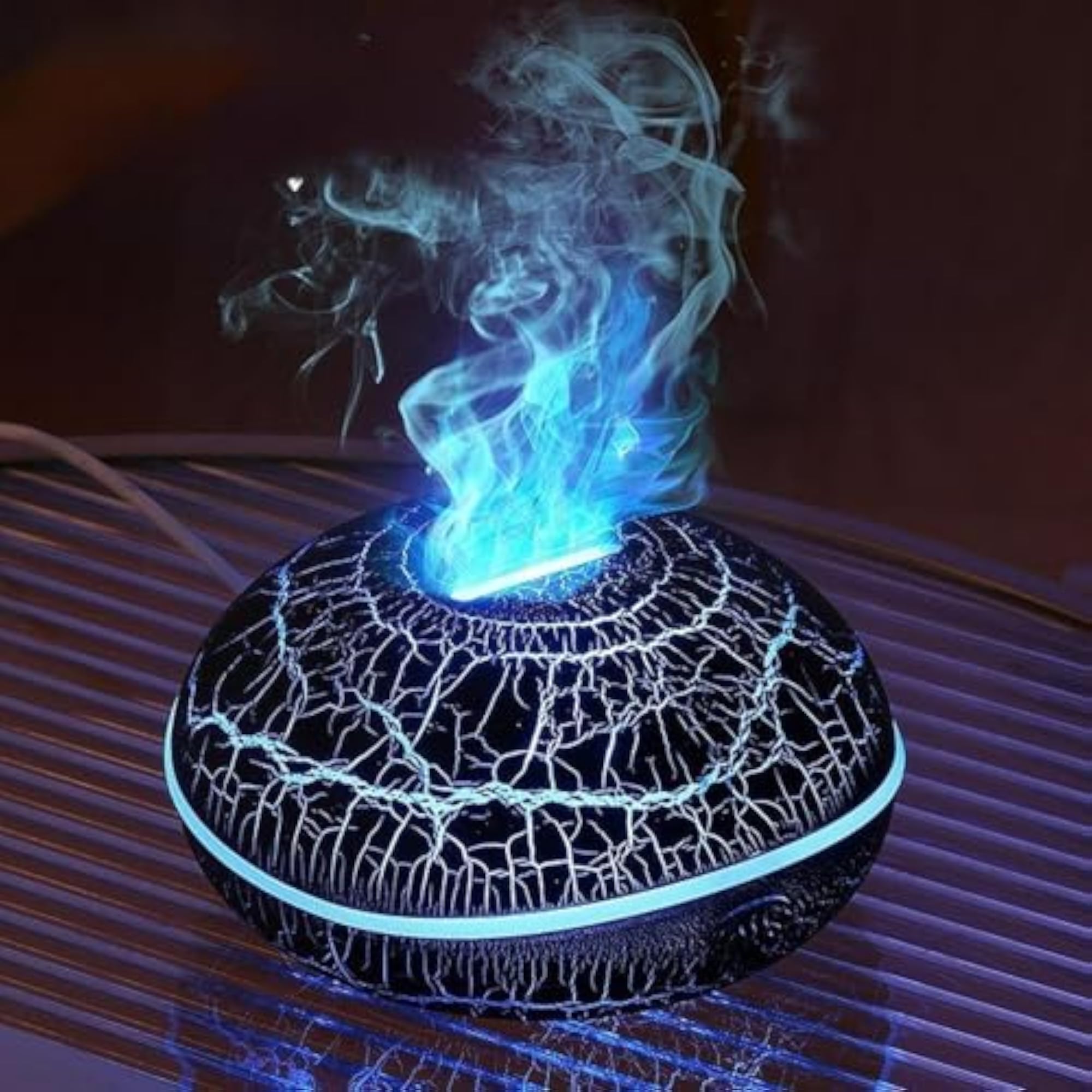 Quiet Aroma Flame Diffuser for Tabletop