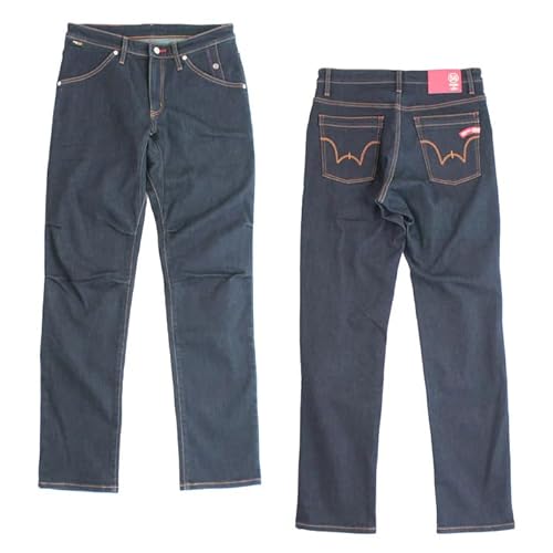 56design × EDWIN バイクパンツ　プロテクター付 バイク用のプロテクタ装着可能なジーンズ 56design／EDWINの使用