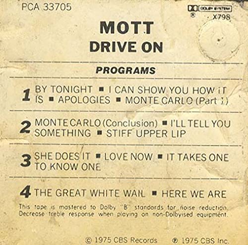 MOTT: Drive On 8 Track Tape