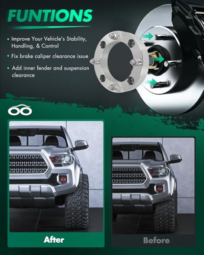 Image of SCITOO 1.5 inch Wheel Spacers 4X156 for Polaris Ranger 900 XP LE 4Pcs