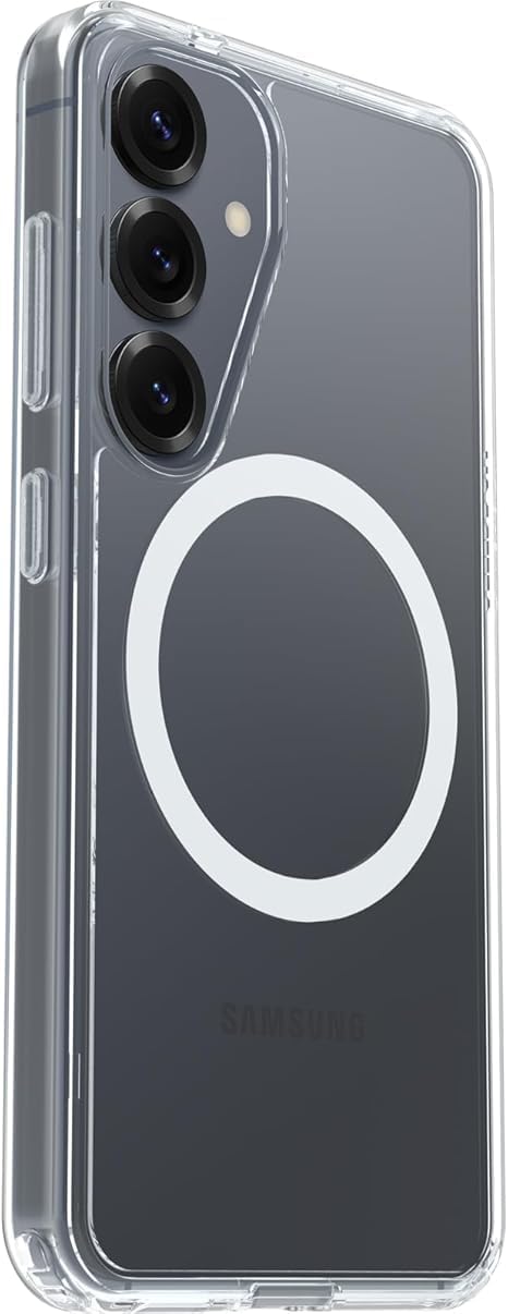 OtterBox Samsung Galaxy S25 Symmetry Series Clear Magnet Case - Non-Retail Packaging - Clear