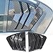Bayyee for 2012 2013 2014 2015 Honda Civic 2Pcs Car Side Quarter Window Vent Louver Shutter Cover