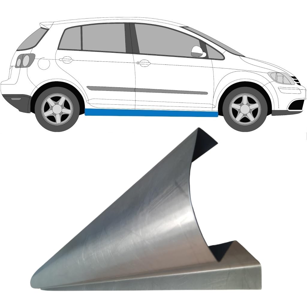 Reparaturblech Schweller für Volkswagen Golf Plus 2005-2013 / Links = Rechts
