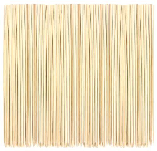 MIJOMA Spiedini in legno di bambù robusto a punta