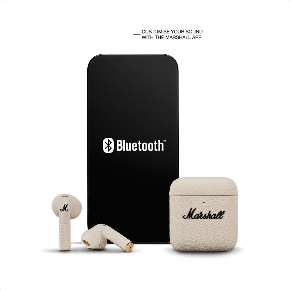 Amazon.co.jp: Marshall 完全ワイヤレスイヤホン Minor IV クリーム
