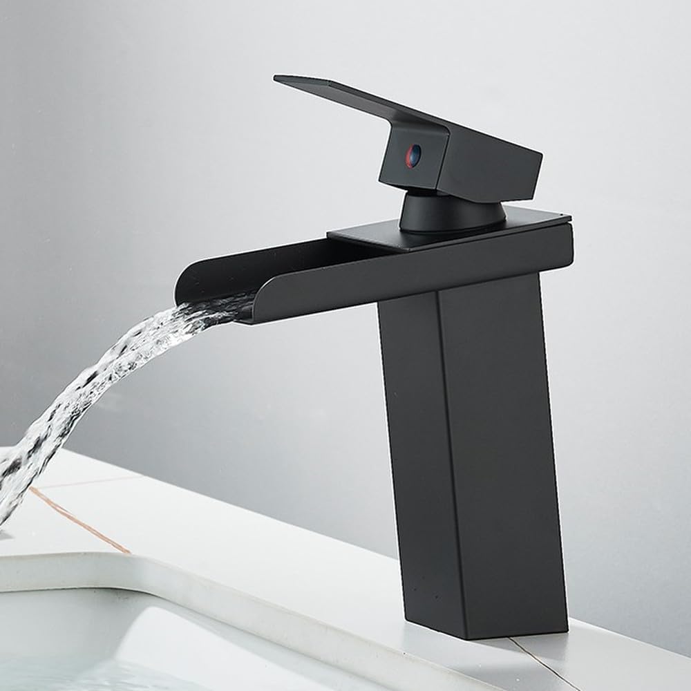 Robinet mitigeur cascade de salle de bain pour résoudre les éclaboussures d'eau