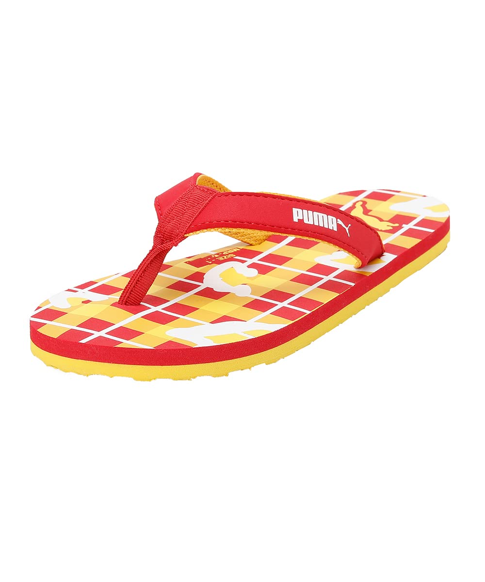 Puma Unisex-Kid Bobble PS Tangerine-Spectrum Blue-Dandelion Slipper - 10UK (39043401) (B0BN6QFWB1) Amazon Price History, Amazon Price Tracker