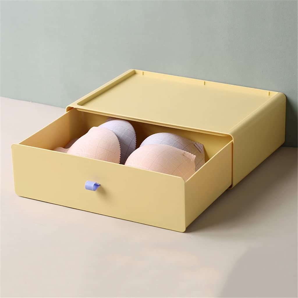 sous-vêtements Tiroir Organisateurs Diviseurs Placard Commode Organisateur De Stockage Boîte pour Soutiens-Gorge Foulards Cravates Chaussettes Boîtes (B 22.5 * 10 * 32.5cm)