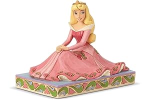 Enesco Disney Traditions Sleeping Beauty Aurora Personality Figurine Enchants Collectors with Its Grace and Charm