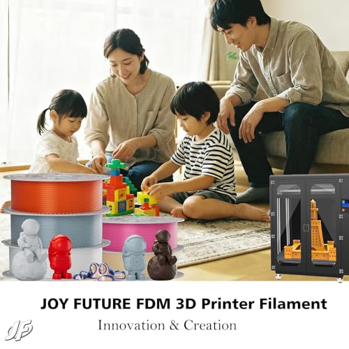 JOY FUTURE PLA+ 3D Printer Filament, PLA Plus Filament Neatly Wound 3D Printing Filament 1.75mm Dimensional Accuracy +/- 0.02 mm Fit Most FDM 3D Printers, 1Kg Spool (2.2lbs) (Green) - Image 3