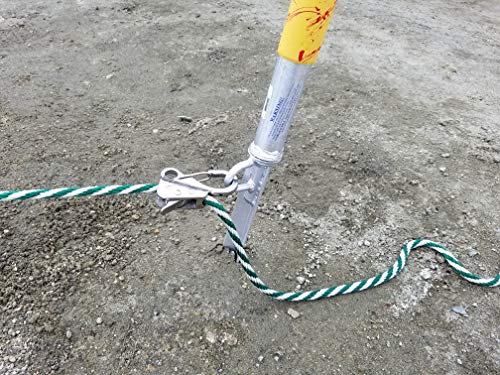 Danik Hook Stainless Steel Anchor Hook, Easy to Use, Knotless Anchor System with Quick Release (Rope Not Included), Holds 8000 lb.