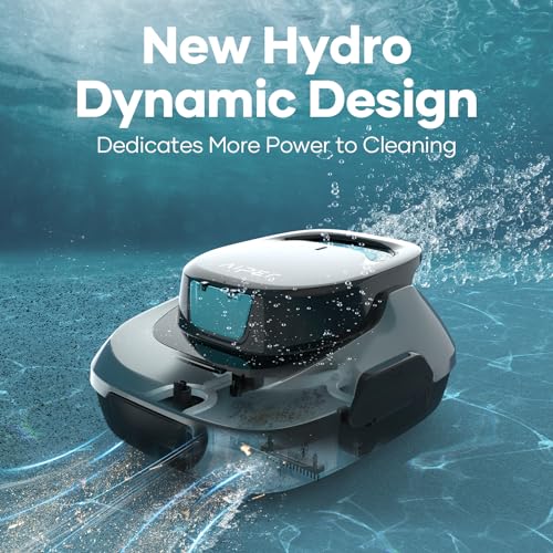 AIPER Automatic Pool Vacuum, Cordless & Auto-Parking, Up to 860 sq.ft.