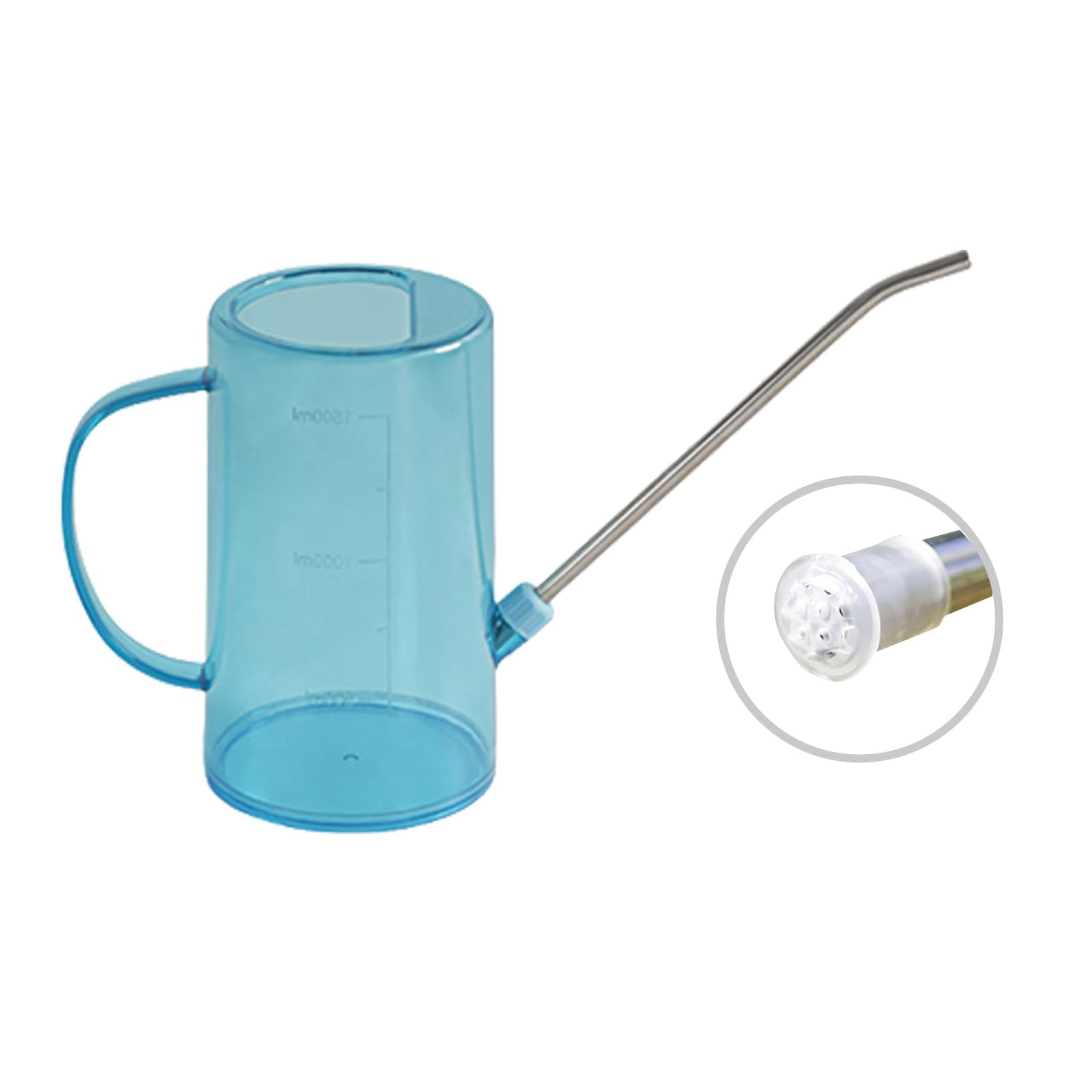 SHINLHUA Indoor Plant Watering Can Stainless Steel Detachable Long Spout Watering Pots for Easy Flower Planting Use Long Spout Pots