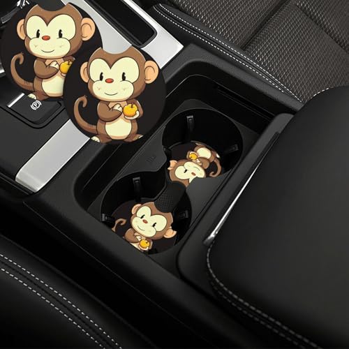 Portavasos para carro universal en neopreno 2 piezas miniatura 1