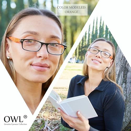 Image of OWL 5 Pairs Reading Glasses Fashion Ladies Readers Spring Hinge
