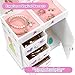 Jewelkeeper Jewelry Box for Girls with 3 Drawers - Musical Princess Jewelry Box with Spinning Doll and Dance of the Sugar Plum Fairy Tune - Appreciated Gifts for Kids - 9.5 x 7.75 x 9.5 Inches