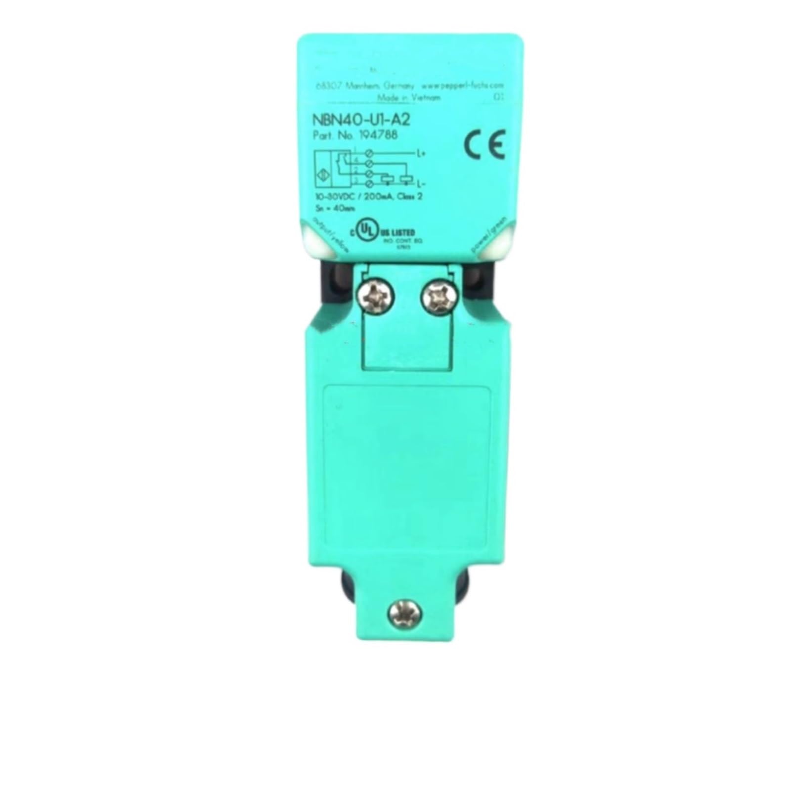 Capteur de proximité NBN40-U1-Z0 pour éviter les pannes de convoyeur