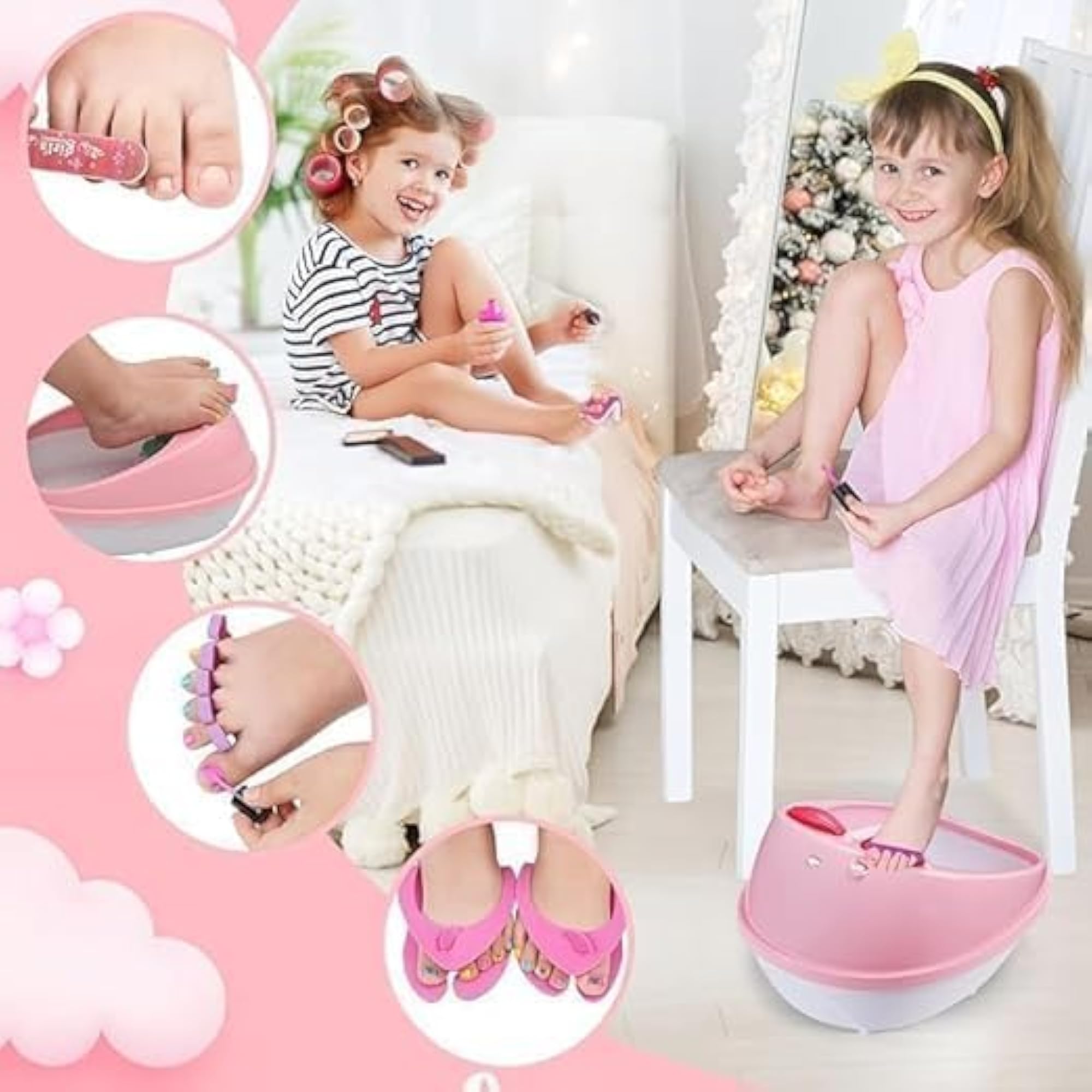 Kids Foot Spa Toy Massaging Foot Soak Tub