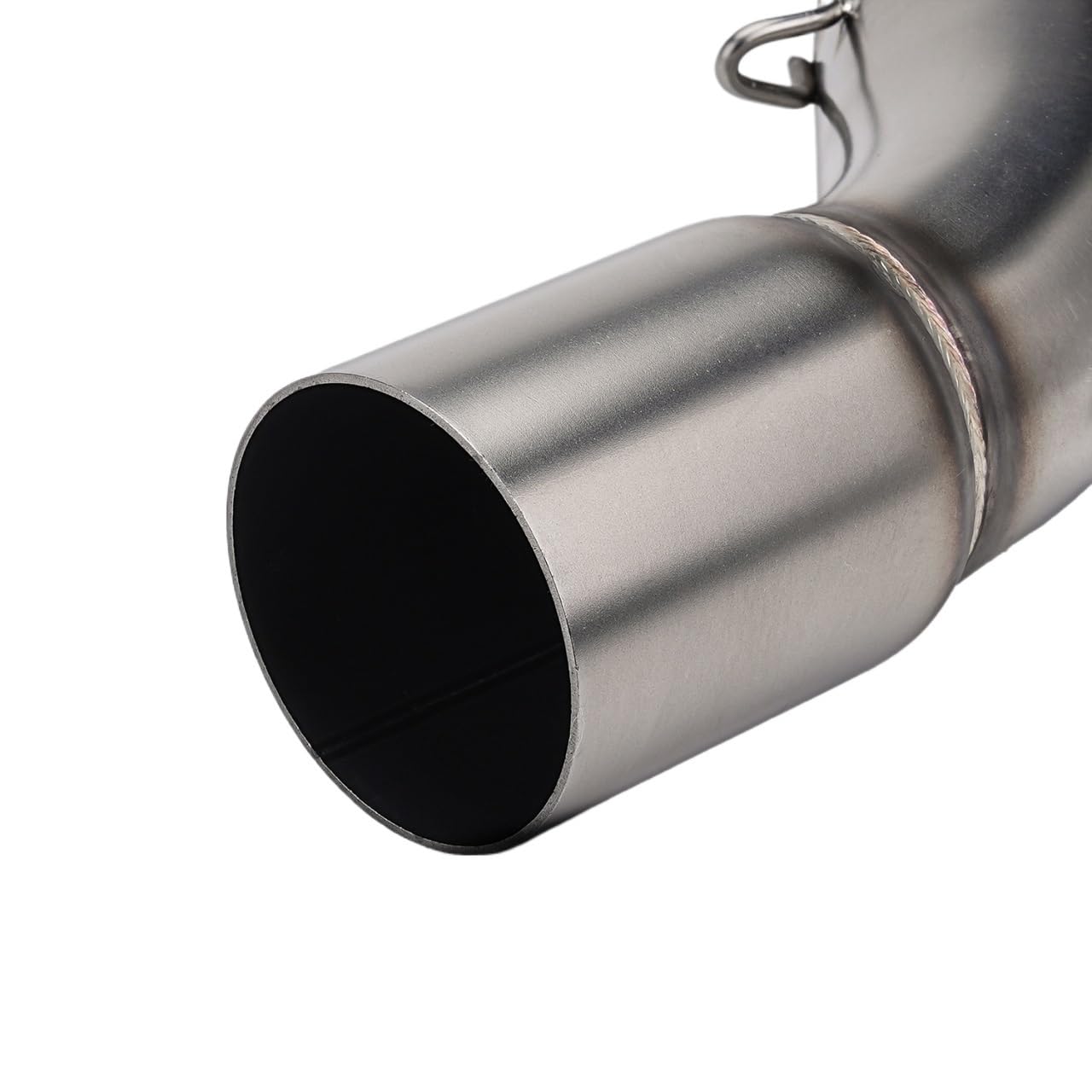 rura wydechowa motocyklowy wydech Slip On Pasuje Do Układu Wydechowego Motocykla 700MT 51MM Zmodyfikowana Rura Z Łączem Środkowym Tłumika(Titanium alloy)