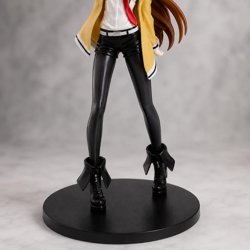 Image of Premium Action Figures Collectible for Office Desk, Study Table, Car Dashboard, Decoration for Anime Lovers, Fans, Kids, Collectors (Kurisu 18cm)